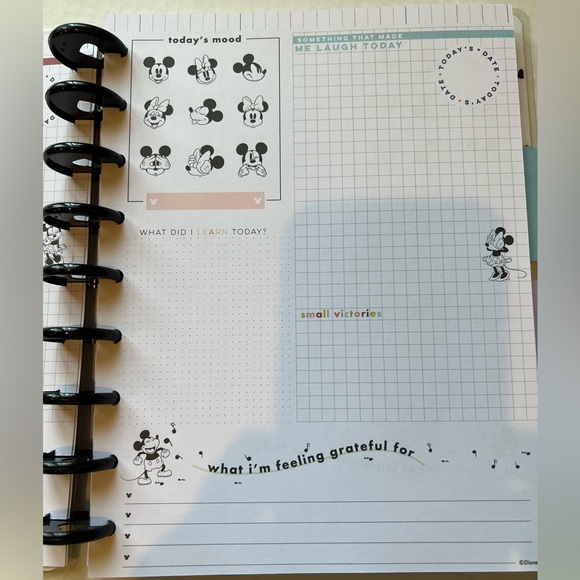 The Happy Planner Mickey Mouse Notebook - Picture 6 of 10